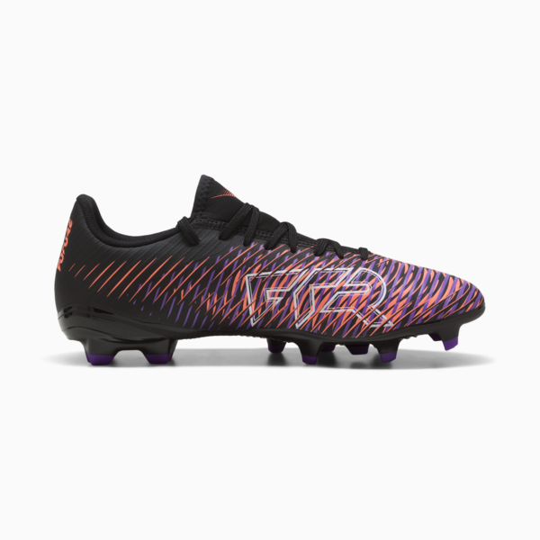 Tacos de fútbol FUTURE 8 PLAY FG/AG, PUMA Black-PUMA White-Glowing Red, large-MEX
