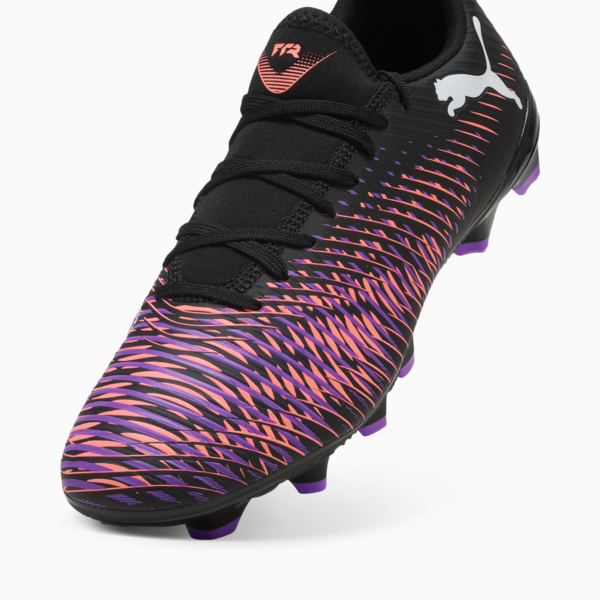 Tacos de fútbol FUTURE 8 PLAY FG/AG, PUMA Black-PUMA White-Glowing Red, large-MEX
