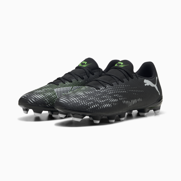 Tacos de fútbol FUTURE 8 PLAY FG/AG, PUMA Black-Cool Light Gray-Fluo Green, large-MEX