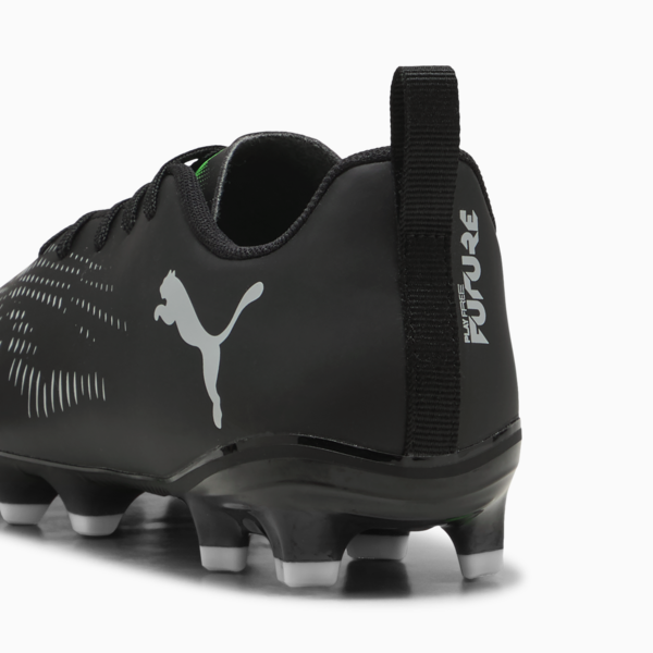 Tacos de fútbol FUTURE 8 PLAY FG/AG para adolescentes, PUMA Black-Cool Light Gray-Fluo Green, large-MEX