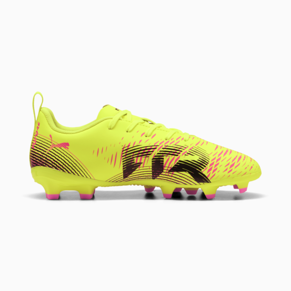 FUTURE 8 PLAY FG/AG Football Boots Youth, Yellow Alert-PUMA Black-Sun Struck, large-MEX