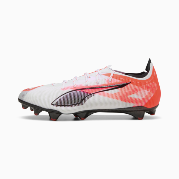 Tacos de fútbol ULTRA 5 CARBON FG, PUMA White-PUMA Black-Glowing Red, large-MEX