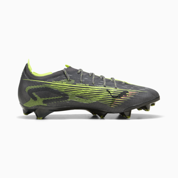 Tacos de fútbol ULTRA 5 CARBON FG, Matte Aged Silver-Yellow Alert-Sun Struck, large-MEX