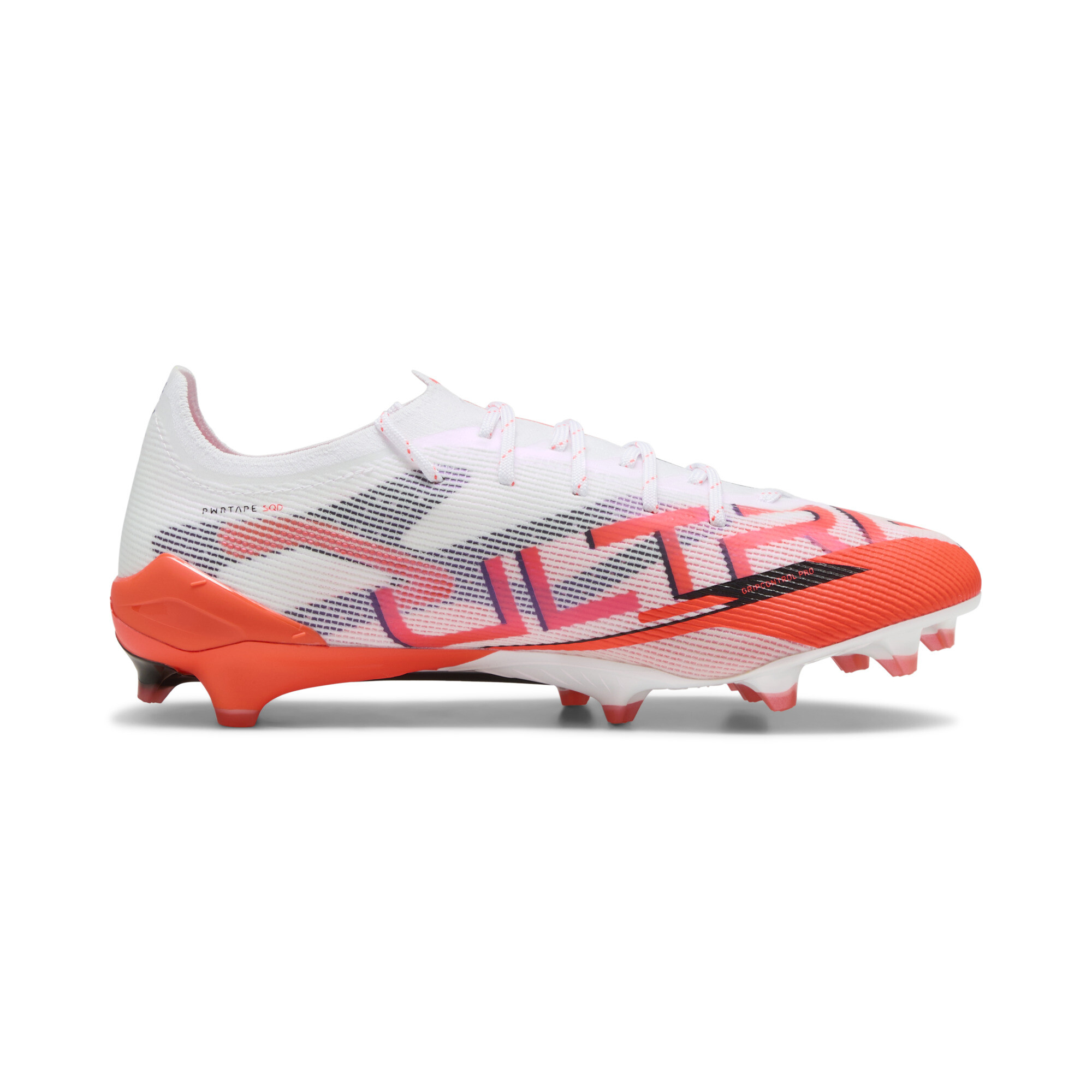 PUMA ULTRA 5 ULTIMATE FG voetbalschoenen, Zwart/Rood/Wit, Maat 37 thumbnail 4