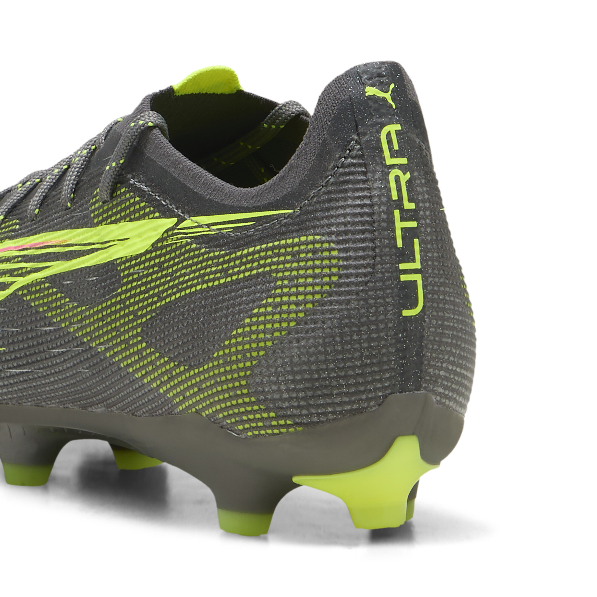 PUMA ULTRA 5 PRO FG/AG voetbalschoenen, Geel/Zilver, Maat 42 thumbnail 5