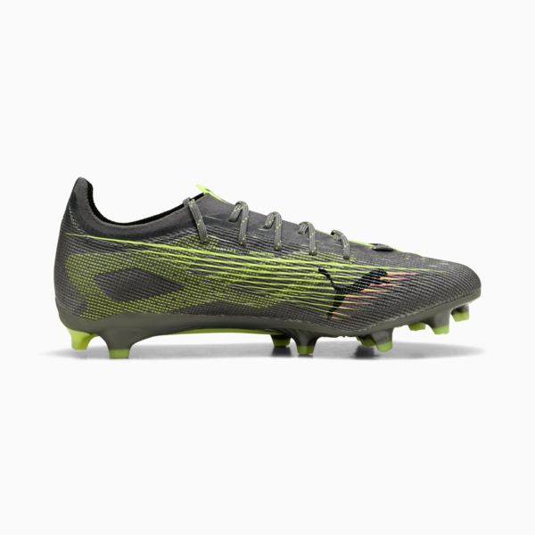 ULTRA 5 PRO FG/AG Football Boots Unisex, Matte Aged Silver-Yellow Alert-Sun Struck, large-ZAF