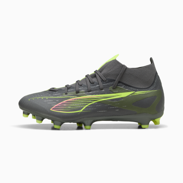 Tacos de fútbol ULTRA 5 MATCH FG/AG, Matte Aged Silver-Yellow Alert-Puma Aged Silver, large-MEX