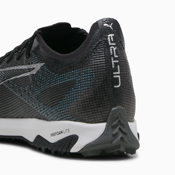 ULTRA 5 PRO CAGE Football Boots Unisex, PUMA Black-PUMA Silver-Bright Aqua, large-MEX