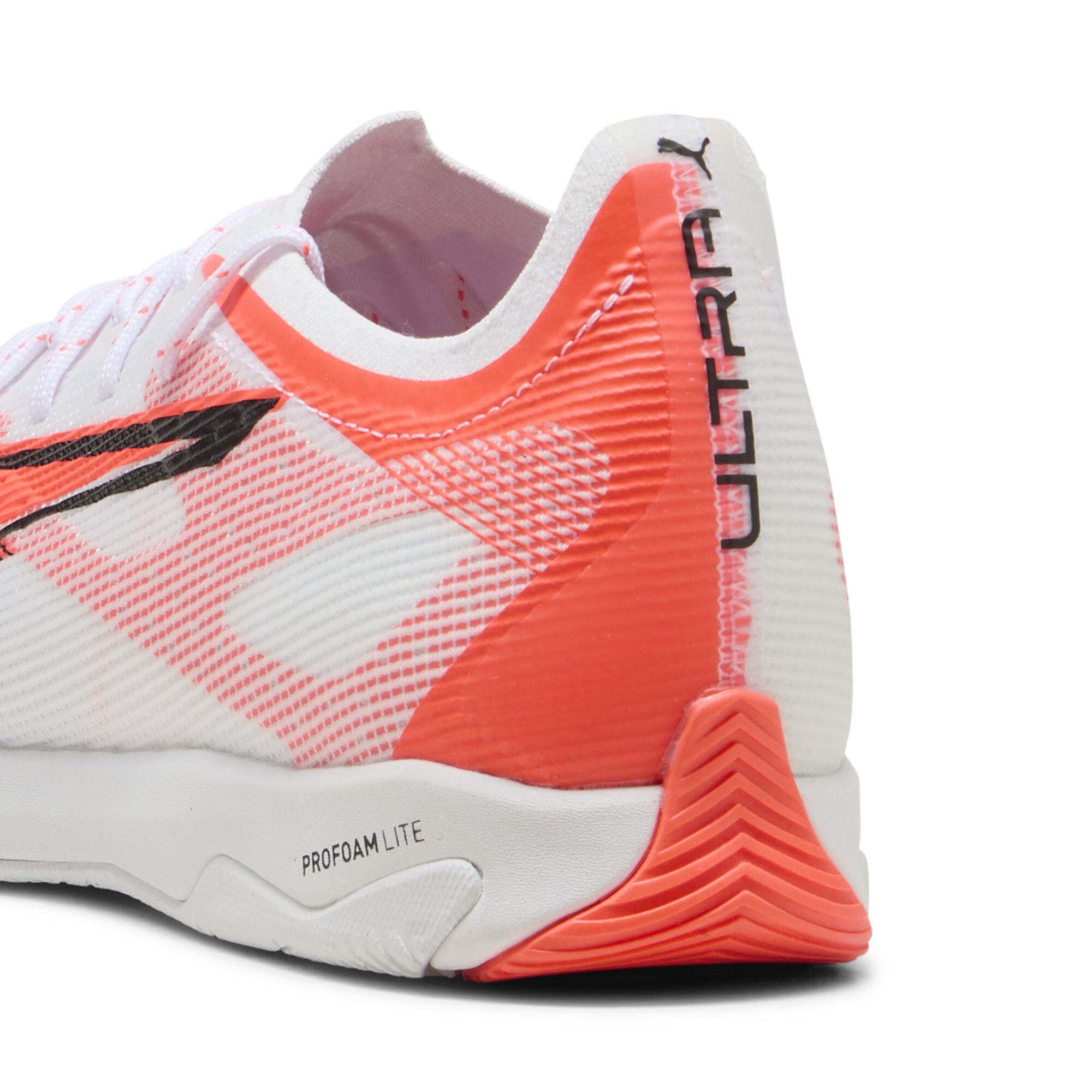 PUMA ULTRA 5 PRO COURT voetbalschoenen, Zwart/Rood/Wit, Maat 43 thumbnail 5