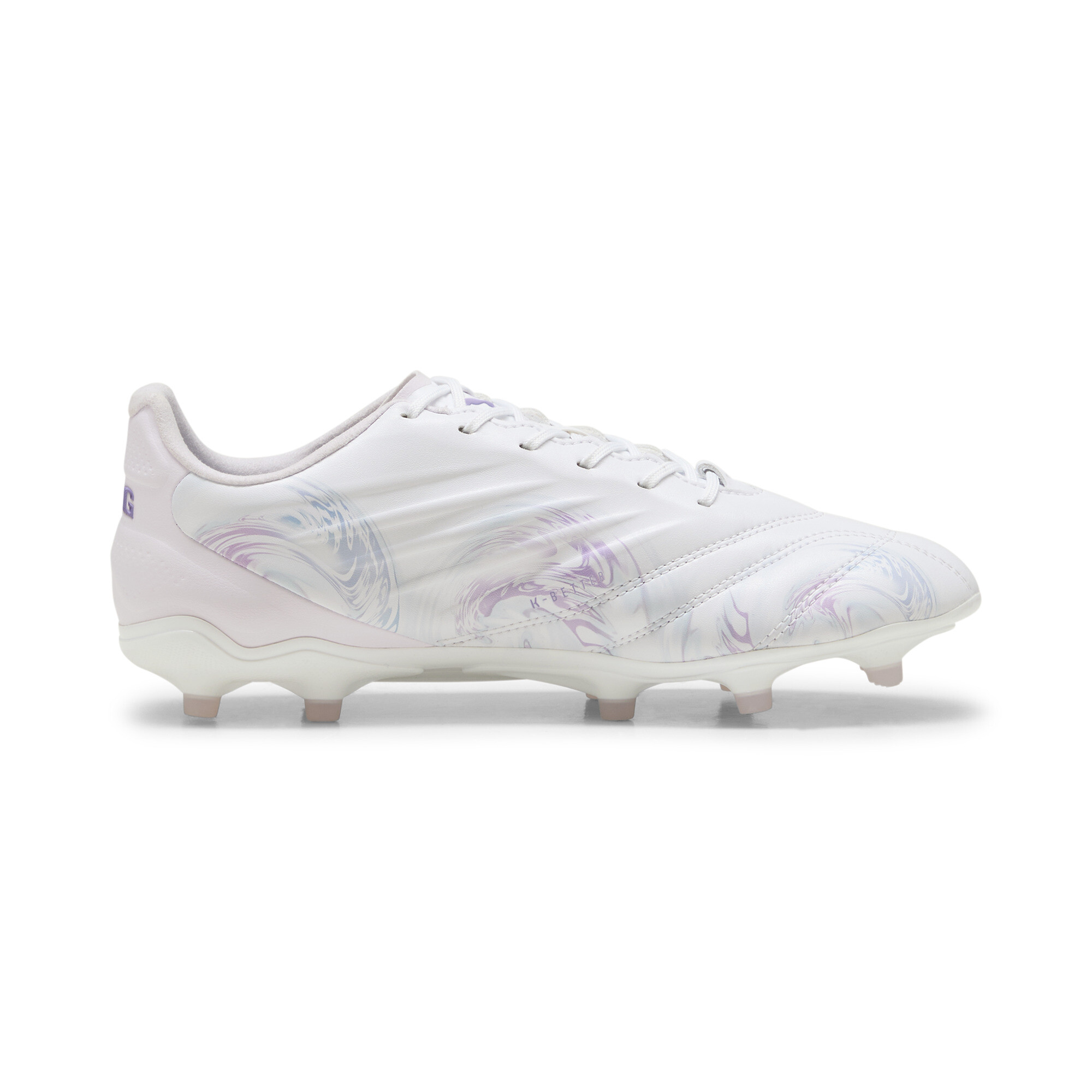 Women's Puma KING PRO BL FG/AG Football Boots, White, Size 41, Shoes