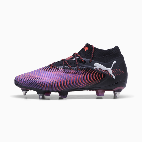 Botines de fútbol FUTURE 8 ULTIMATE MxSG, PUMA Black-PUMA White-Glowing Red, large-ARG