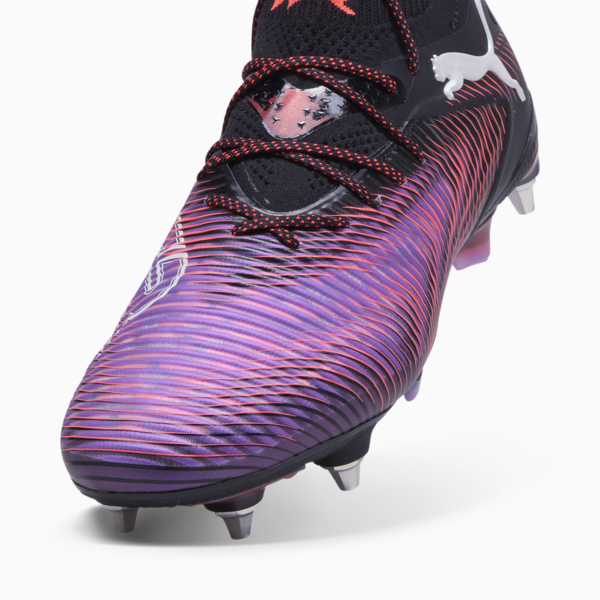 Botines de fútbol FUTURE 8 ULTIMATE MxSG, PUMA Black-PUMA White-Glowing Red, large-ARG