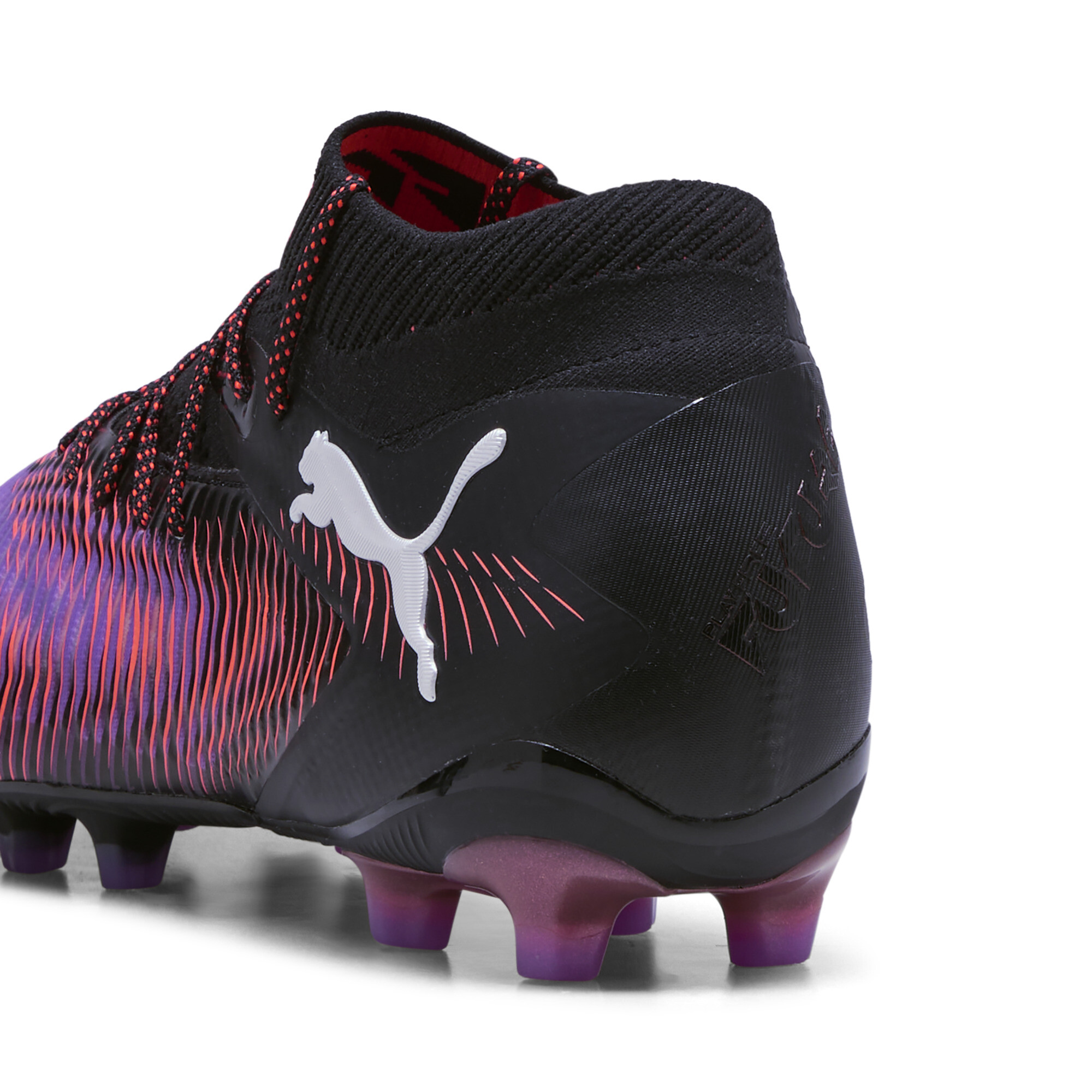 PUMA FUTURE 8 ULTIMATE AG voetbalschoenen, Zwart/Rood/Wit, Maat 48 thumbnail 5