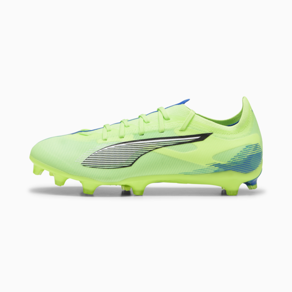 Botines de fútbol Ultra 5 Match FG/AG ADP, Fizzy Apple-PUMA White-Bluemazing, large-ARG