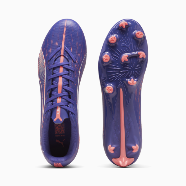 Botines de fútbol Ultra 5 Play FG/AG ADP, Lapis Lazuli-PUMA White-Sunset Glow, large-ARG