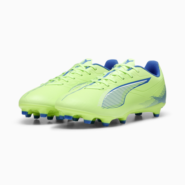 Botines de fútbol Ultra 5 Play FG/AG ADP, Fizzy Apple-PUMA White-Bluemazing, large-ARG