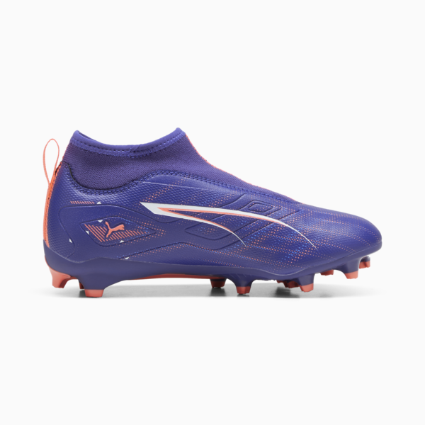 Botines de fútbol Ultra 5 Matc+LLFG/AG JR, Lapis Lazuli-PUMA White-Sunset Glow, large-ARG