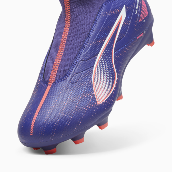 Botines de fútbol Ultra 5 Matc+LLFG/AG JR, Lapis Lazuli-PUMA White-Sunset Glow, large-ARG