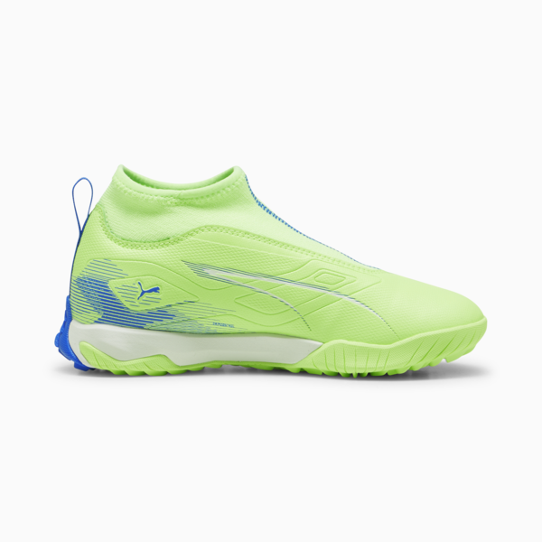 Botines de futsal ULTRA 5 MATCH+LLTT+MidJr ADP, Fizzy Apple-PUMA White-Bluemazing, large-ARG