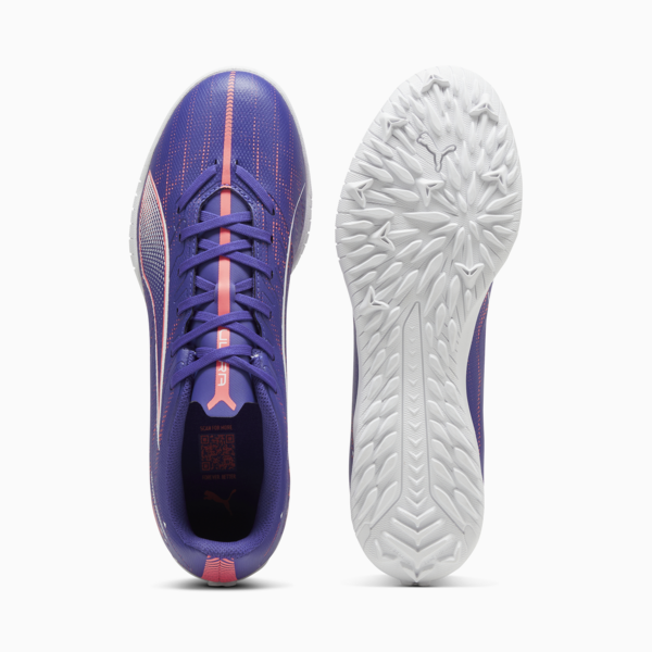 Botines de futsal ULTRA 5 PLAY TT, Lapis Lazuli-PUMA White-Sunset Glow, large-ARG