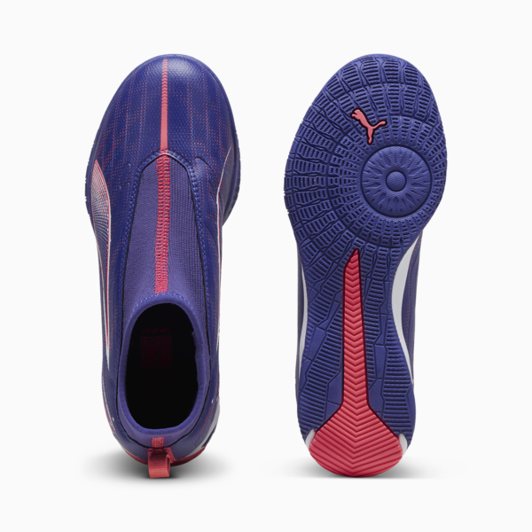 Botines de futsal ULTRA 5 MATCH Juveniles ADP, Lapis Lazuli-PUMA White-Sunset Glow, large-ARG