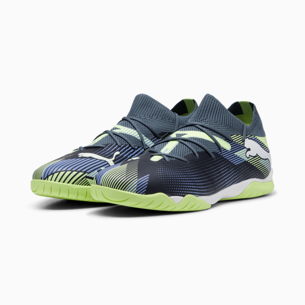 Botines de futsal FUTURE 7 MATCH IT ADP, Gray Skies-PUMA White-Fizzy Apple, large-ARG