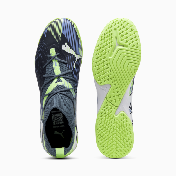 Botines de futsal FUTURE 7 MATCH IT ADP, Gray Skies-PUMA White-Fizzy Apple, large-ARG