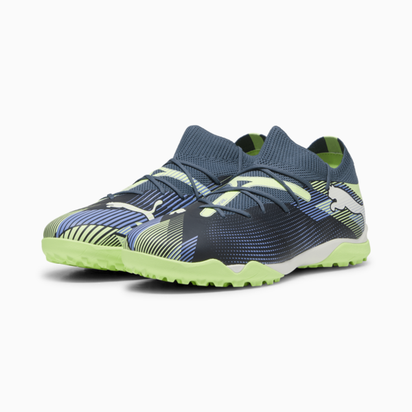 Botines de futsal FUTURE 7 MATCH TT ADP, Gray Skies-PUMA White-Fizzy Apple, large-ARG