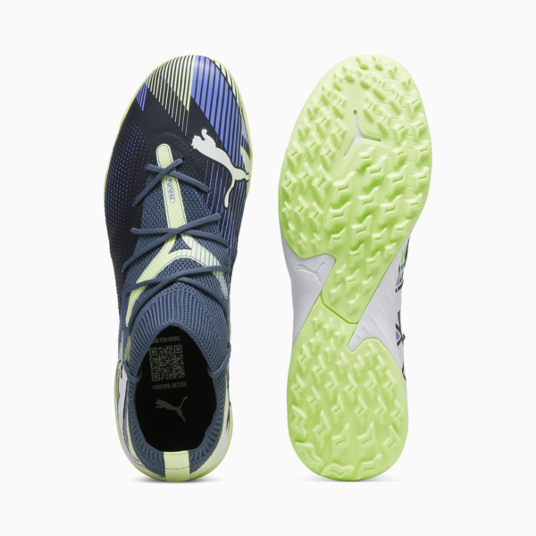 Botines de futsal FUTURE 7 MATCH TT ADP, Gray Skies-PUMA White-Fizzy Apple, large-ARG