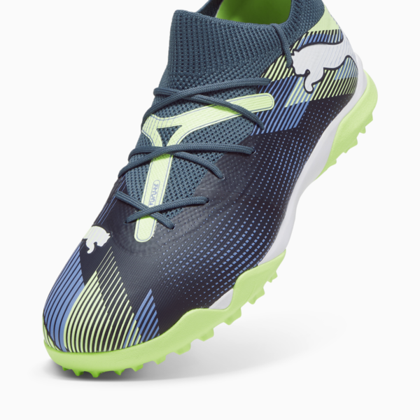 Botines de futsal FUTURE 7 MATCH TT ADP, Gray Skies-PUMA White-Fizzy Apple, large-ARG