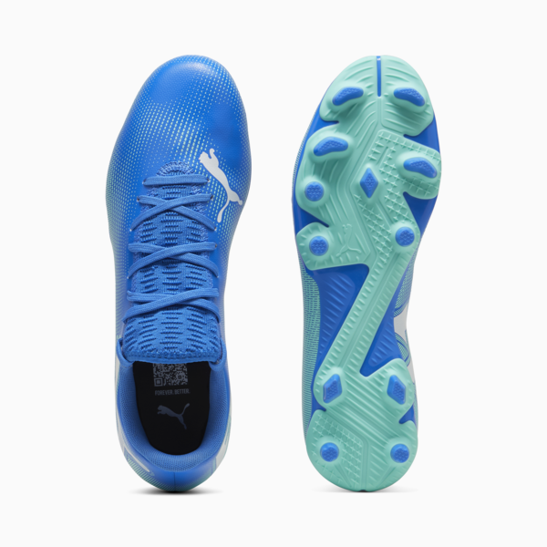 Botines de fútbol FUTURE 7 PLAY FG/AG ADP, Hyperlink Blue-Mint-PUMA White, large-ARG