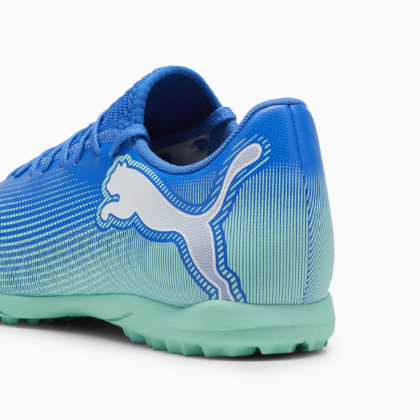 Botines de fútbol Future 7 Play TT ADP, Hyperlink Blue-Mint-PUMA White, large-ARG