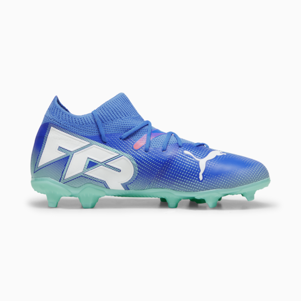 Botines de fútbol FUTURE 7 MATCH FG/AG Jr ADP, Bluemazing-PUMA White-Electric Peppermint, large-ARG