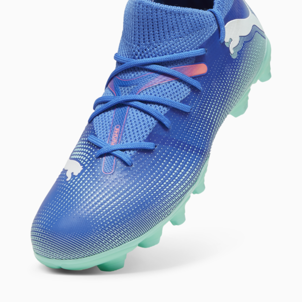 Botines de fútbol FUTURE 7 MATCH FG/AG Jr ADP, Bluemazing-PUMA White-Electric Peppermint, large-ARG