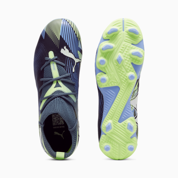 Botines de fútbol FUTURE 7 MATCH FG/AG Jr ADP, Gray Skies-PUMA White-Fizzy Apple, large-ARG