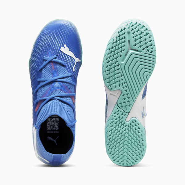 Botines Future 7 Match IT+Midjr, Bluemazing-PUMA White-Electric Peppermint, large-ARG