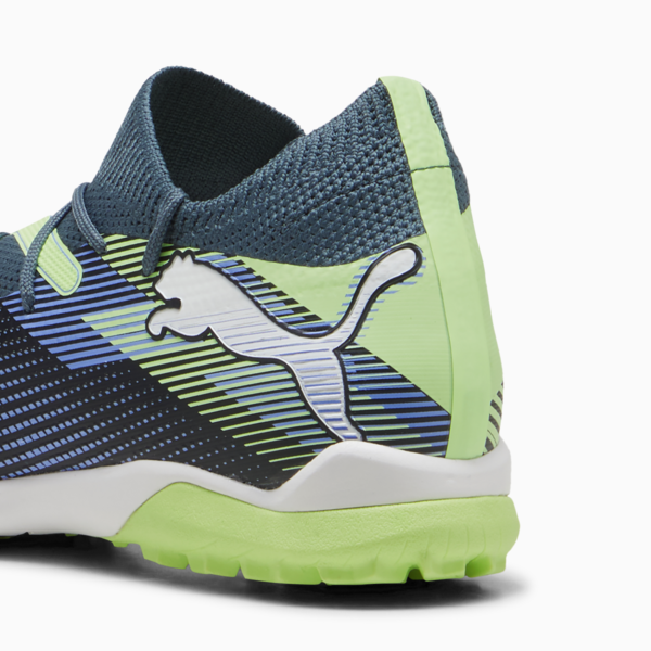 Botines de fútbol FUTURE 7 MATCH TT+Mid Jr ADP, Gray Skies-PUMA White-Fizzy Apple, large-ARG