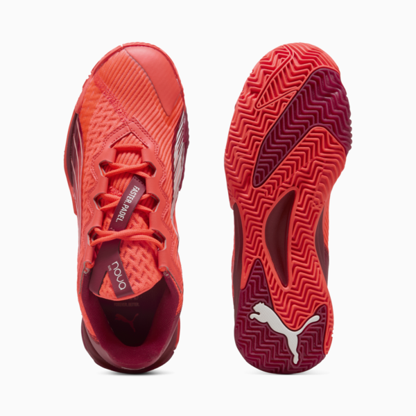 Tenis de pádel NOVA ELITE, Glowing Red-Dark Crimson-PUMA White, large-MEX