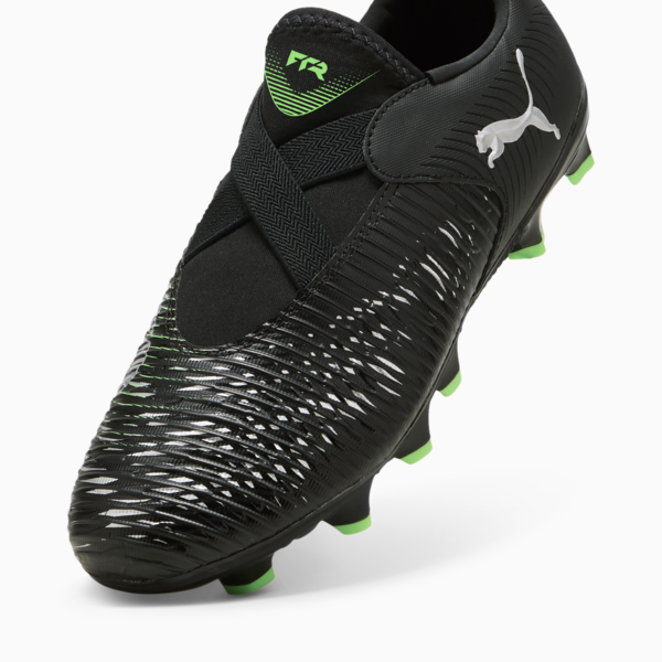 FUTURE 8 MATCH LL FG/AG Football Boots Youth, PUMA Black-Cool Light Gray-Fluo Green, large-MEX
