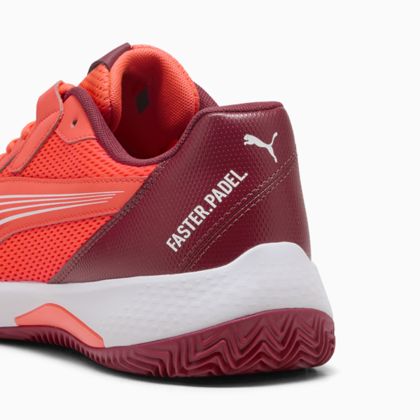 Tenis de pádel NOVA Court, Glowing Red-Dark Crimson-PUMA White, large-MEX
