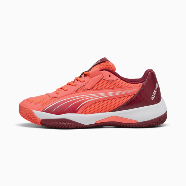 Tenis de pádel NOVA Court, Glowing Red-Dark Crimson-PUMA White, large-MEX