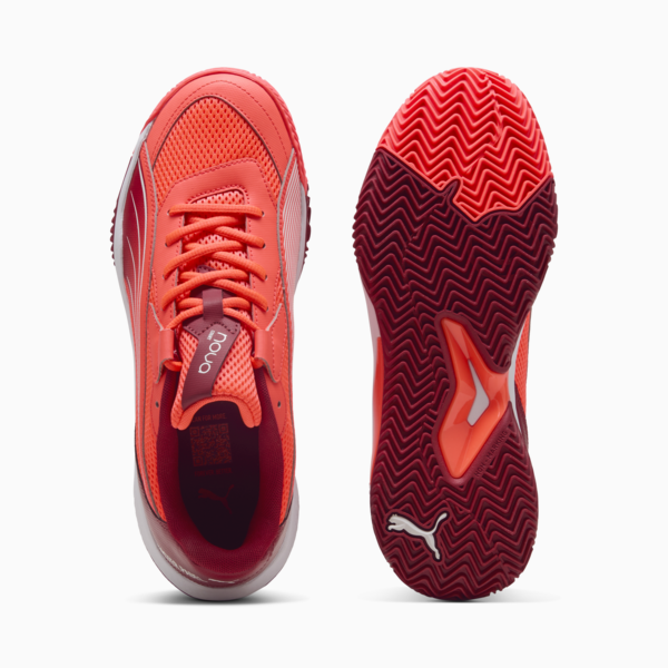 Tenis de pádel NOVA Court, Glowing Red-Dark Crimson-PUMA White, large-MEX
