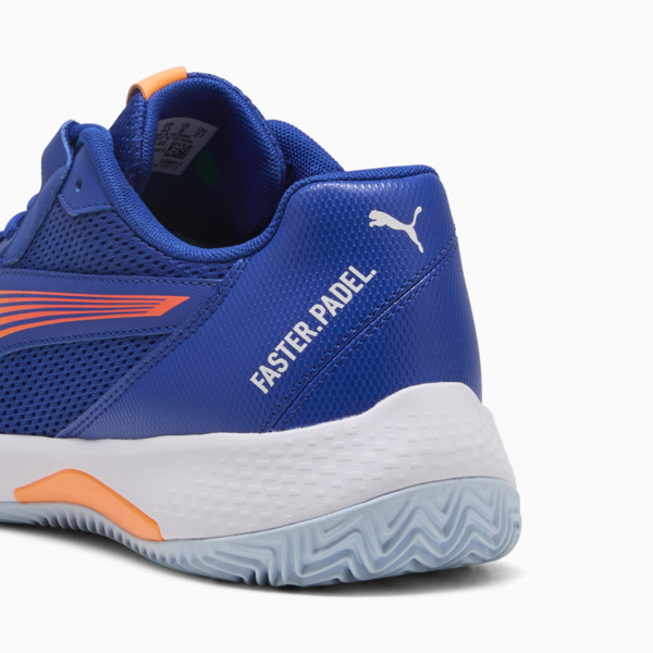 Tenis de pádel NOVA Court, Vivid Blue-Heat Fire-PUMA White, large-MEX