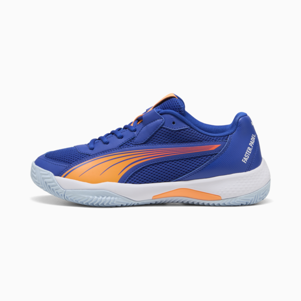 Tenis de pádel NOVA Court, Vivid Blue-Heat Fire-PUMA White, large-MEX