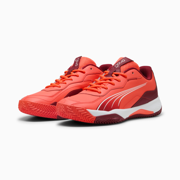 Tenis de pádel NOVA Smash, Glowing Red-Dark Crimson-PUMA White, large-MEX