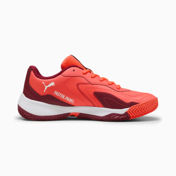 Tenis de pádel NOVA Smash, Glowing Red-Dark Crimson-PUMA White, large-MEX