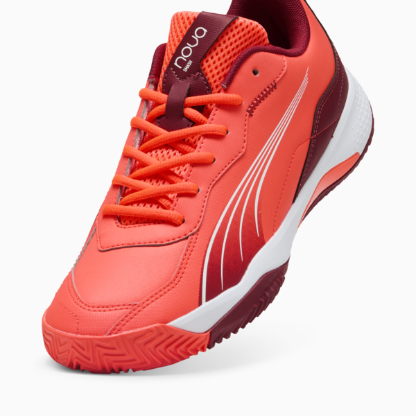 Tenis de pádel NOVA Smash, Glowing Red-Dark Crimson-PUMA White, large-MEX