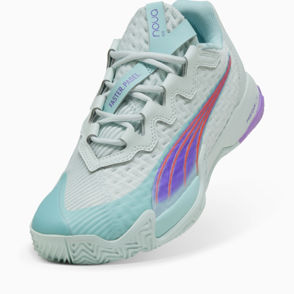 NOVA Elite Padel Boots Women, Peaceful Blue-Purple Glimmer-Safe Lake, large-ZAF