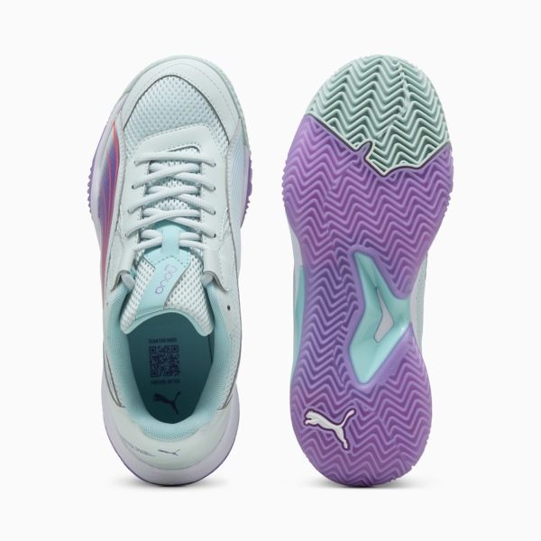 NOVA Court Padel Shoes Women, Peaceful Blue-Purple Glimmer-Safe Lake, large-ZAF