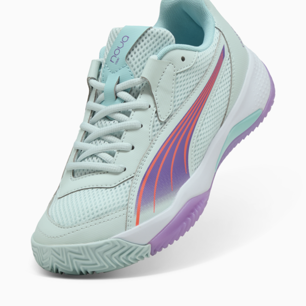 NOVA Court Padel Shoes Women, Peaceful Blue-Purple Glimmer-Safe Lake, large-ZAF
